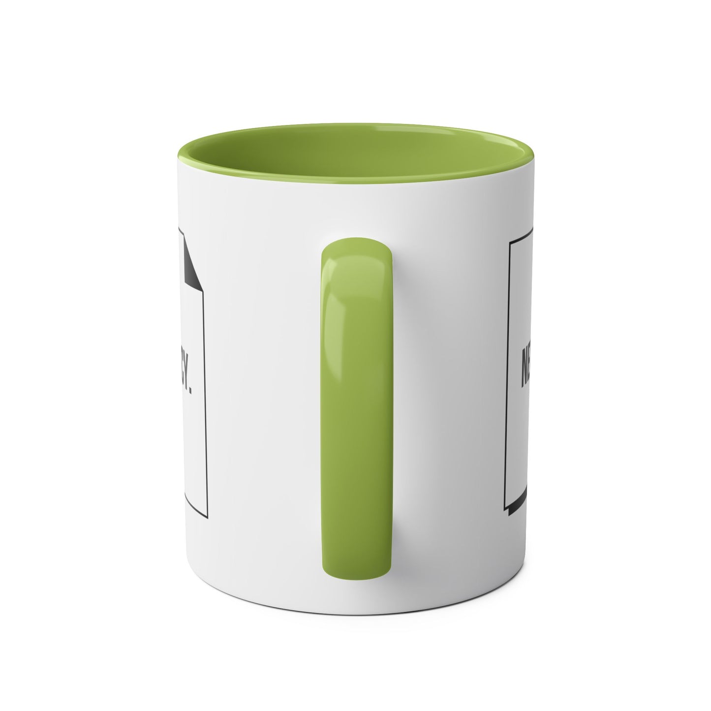 Two-Tone Coffee Mug - Neurospicy, 11oz