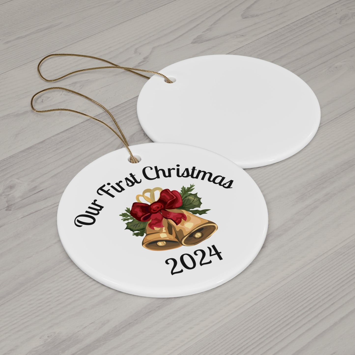 Ceramic Christmas Ornament - First Christmas