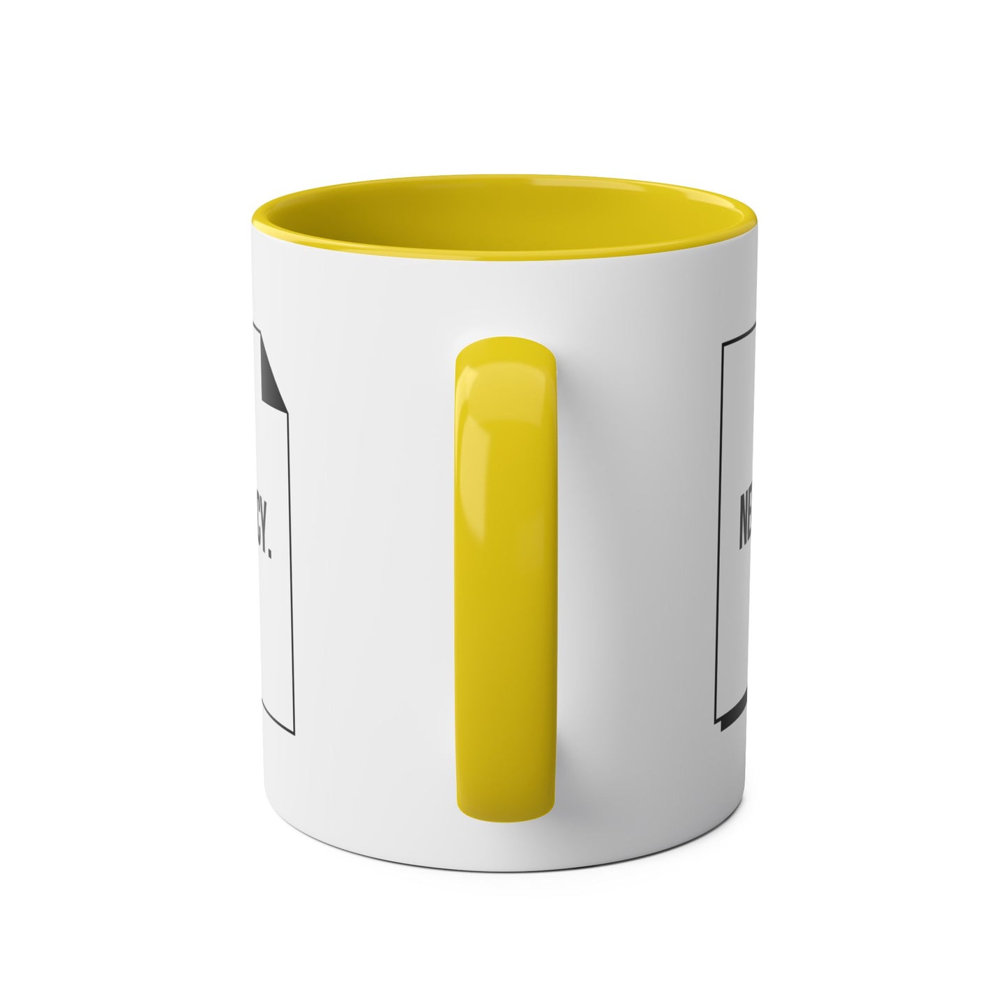 Two-Tone Coffee Mug - Neurospicy, 11oz