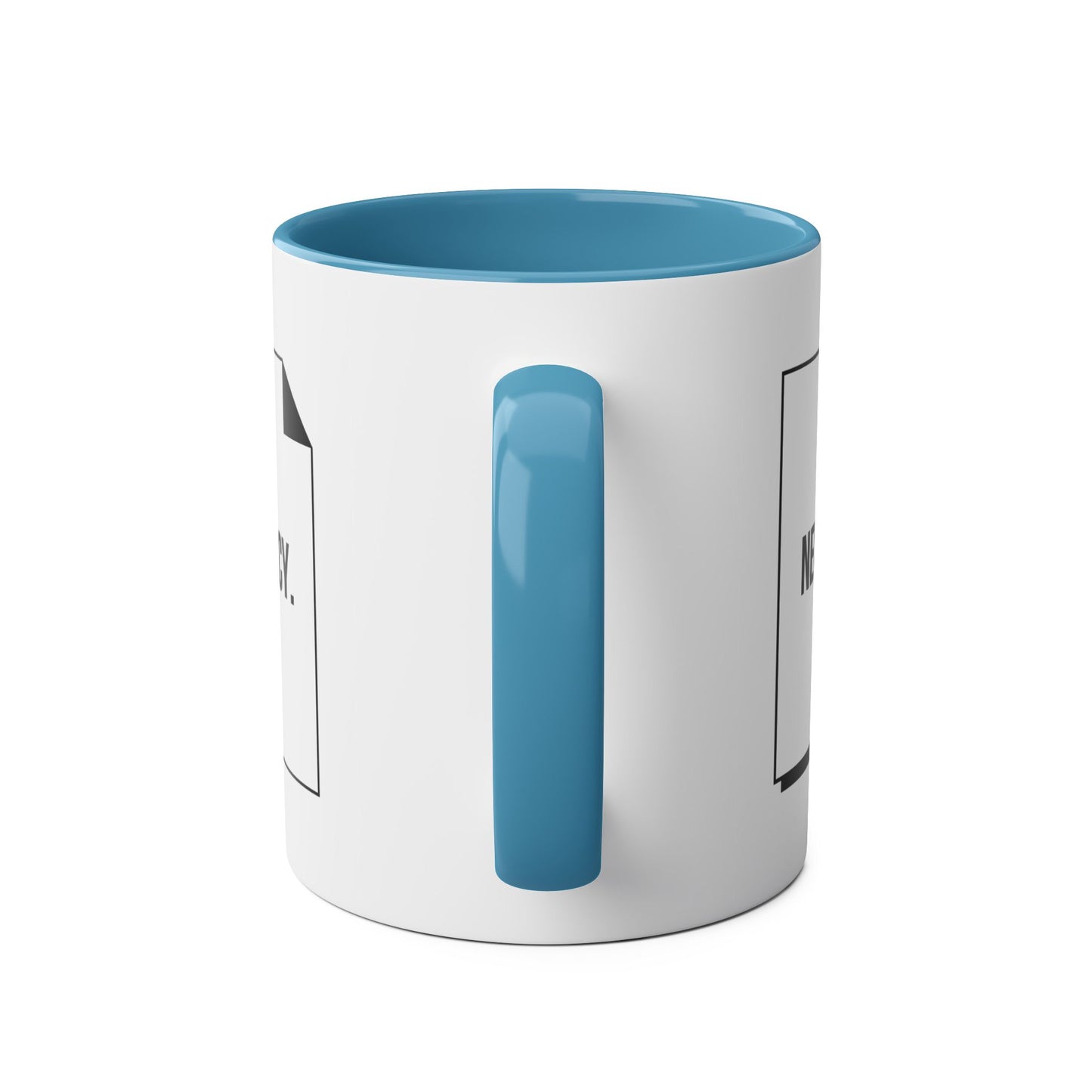 Two-Tone Coffee Mug - Neurospicy, 11oz