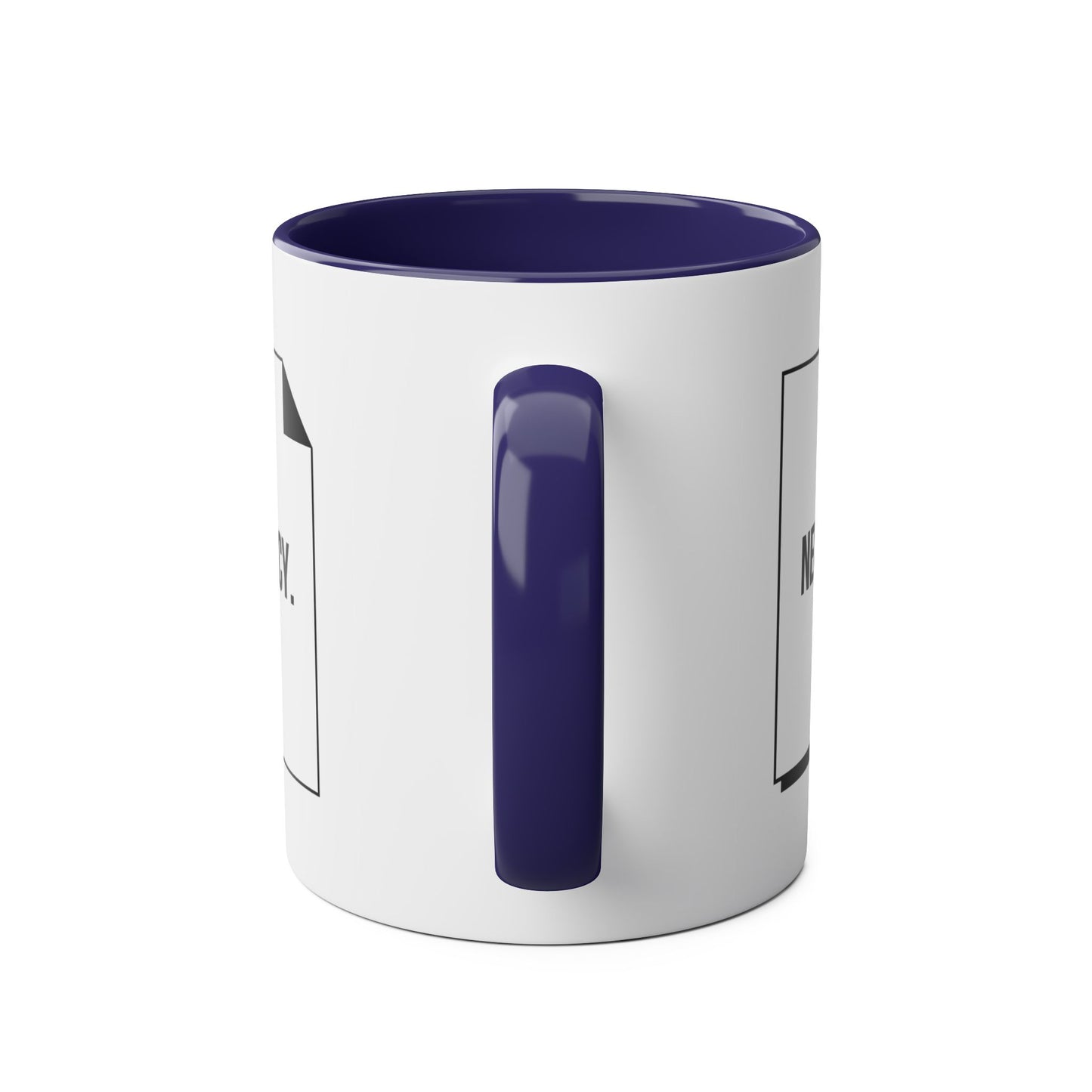 Two-Tone Coffee Mug - Neurospicy, 11oz