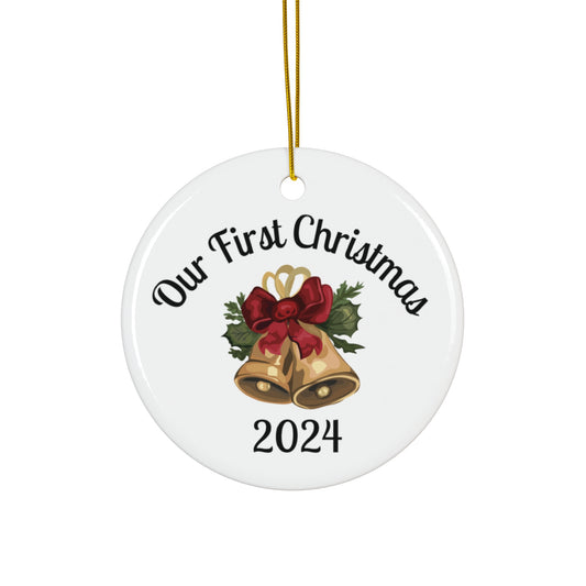 Ceramic Christmas Ornament - First Christmas